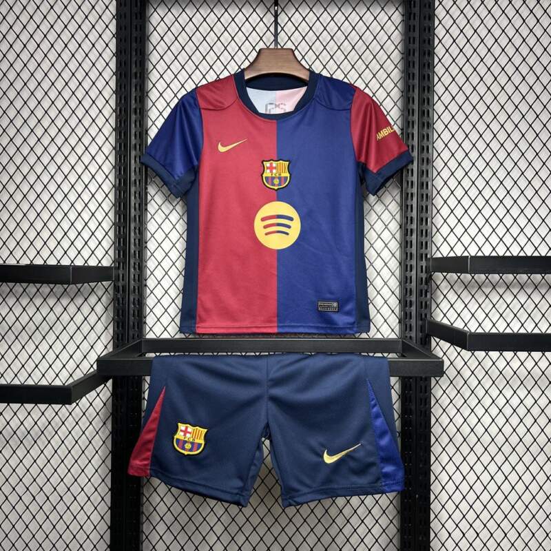 conjunto-niño-barcelona-primera-equipacion-2024-2025 conjunto-niño-barcelona-primera-equipacion-2024-2025