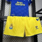 equipacion UD Las Palmas 2024-2025 Segunda Equipación Niños parte delantera