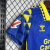 equipacion UD Las Palmas 2024-2025 Segunda Equipación Niños puño derecho