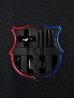 segunda equipacion barcelona 2024 - 2025 negra escudo