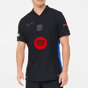 segunda equipacion barcelona 2024 - 2025 negra - version jugador