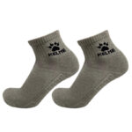 Calcetines Deportivos Entrenamiento de Futbol gris