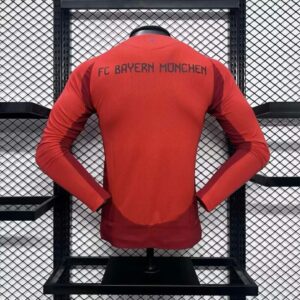 Camiseta Bayern Munich Manga Larga Primera Equipacion 2024-2025 dorsal