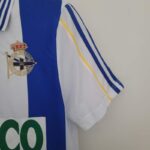 Camiseta Deportivo de La Coruña Primera Equipacion 1999-2000 puño