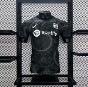 Camiseta FC Barcelona Negro Version Jugador 2024-2025