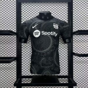 Camiseta FC Barcelona Negro Version Jugador 2024-2025