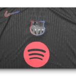 Camiseta FC Barcelona Segunda Equipacion Mujer 2024-2025 logo