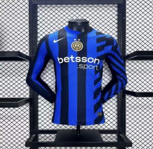 Camiseta Inter Milán Manga Larga Primera Equipacion 2024-2025