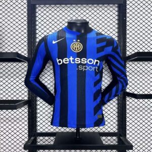 Camiseta Inter Milán Manga Larga Primera Equipacion 2024-2025
