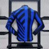 Camiseta Inter Milán Manga Larga Primera Equipacion 2024-2025 dorsal