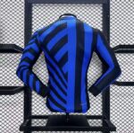 Camiseta Inter Milán Manga Larga Primera Equipacion 2024-2025 dorsal