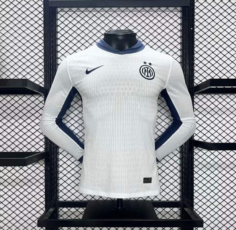Camiseta Inter Milán Manga Larga Segunda Equipacion 2024-2025 Camiseta Inter Milán Manga Larga Segunda Equipacion 2024-2025