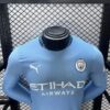 Camiseta Manchester City Manga Larga Primera Equipación 2024-2025 pecho