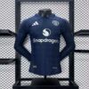 Camiseta Manchester United Manga Larga Segunda Equipacion 2024-2025