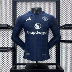 Camiseta Manchester United Manga Larga Segunda Equipacion 2024-2025