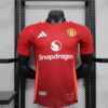 Camiseta Manchester United Primera Equipacion Version Jugador 2024-2025