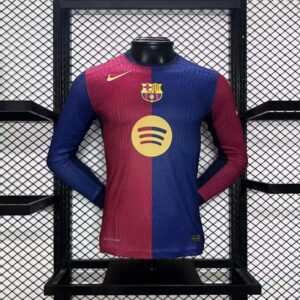 Camiseta Manga Larga FC Barcelona Versión Jugador 2024-2025