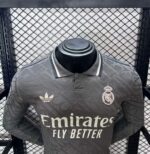 Camiseta Real Madrid Manga Larga Tercera Equipación 2024-2025 pecho