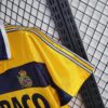 Camiseta Retro Deportivo de La Coruña Tercera Equipacion 1999-2000 puño