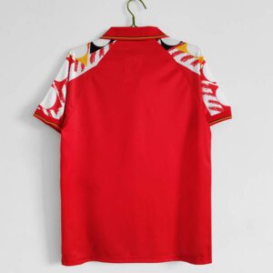 Camiseta Retro Local Bélgica 1995 dorsal