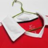 Camiseta Retro Manchester United Primera Equipacion 2010-2011 cuello