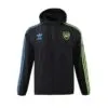 Chaqueta Gabardina Arsenal Negro