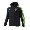 Chaqueta Gabardina Arsenal Negro parte costada