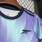 Conjunto Niño Arsenal Tercera Equipación 2024-2025 pecho