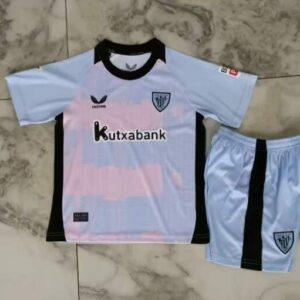 Conjunto Niño Athletic de Bilbao Tercera Equipacion 2024-2025