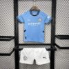Conjunto Niño Manchester City Primera Equipacion 2024-2025