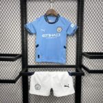 Conjunto Niño Manchester City Primera Equipacion 2024-2025