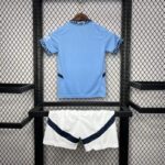 Conjunto Niño Manchester City Primera Equipacion 2024-2025 dorsal