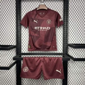 Conjunto Niño Manchester City Tercera Equipacion 2024-2025