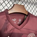 Conjunto Niño Manchester City Tercera Equipacion 2024-2025 cuello