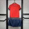 Conjunto Niño Osasuna Primera Equipacion 2024-2025 dorsal