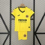 Conjunto Niño Villareal FC Primera Equipacion 2024-2025