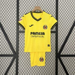 Conjunto Niño Villareal FC Primera Equipacion 2024-2025