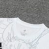 Conjunto de Entrenamiento Real Madrid Blanco-Negro 2024-2025 cuello