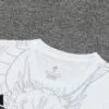 Conjunto de Entrenamiento Real Madrid Blanco-Negro 2024-2025 cuello
