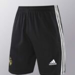 Conjunto de Entrenamiento Real Madrid Blanco-Negro 2024-2025 short delantero