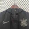 Cortaviento Corinthians Negro 2024-2025 pecho
