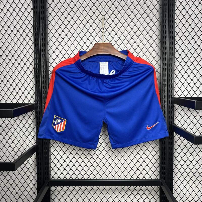 Pantalón Corto Atletico de Madrid Primera Equipacion 2024-2025 Pantalón Corto Atletico de Madrid Primera Equipacion 2024-2025