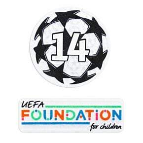 Starball 14 veces ganador and Uefa Fundation.