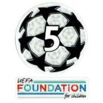 Starball 5 veces ganador and Uefa Fundation.