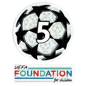 Starball 5 veces ganador and Uefa Fundation.