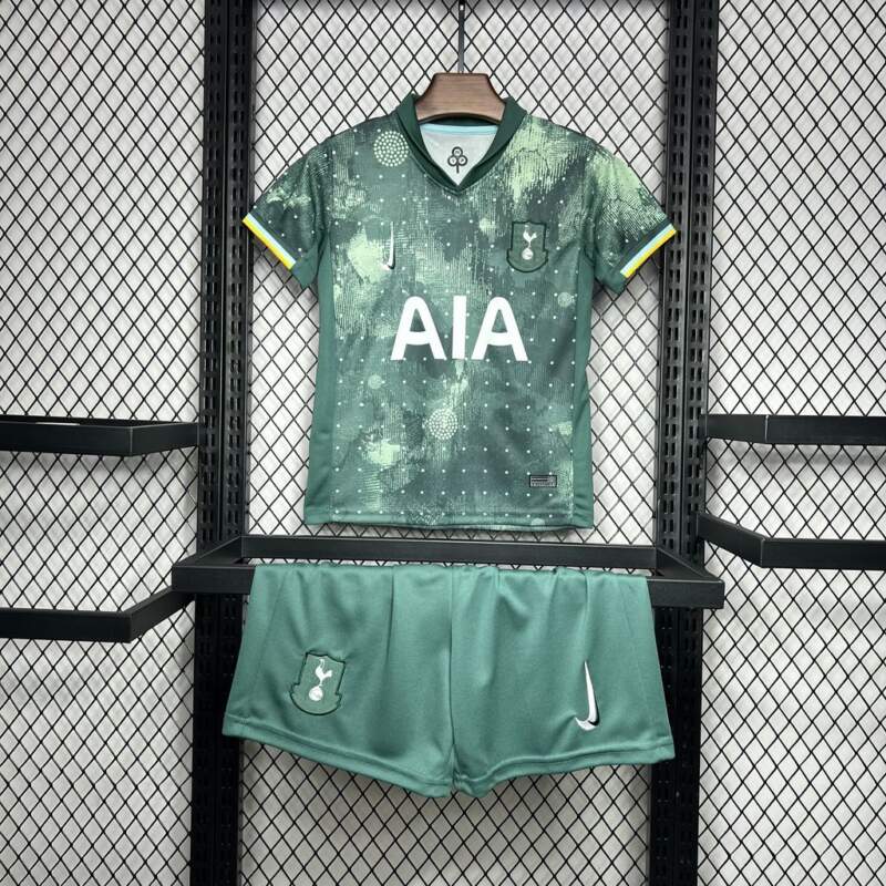 conjunto-niño-tottenham-tercera-equipacion-2024-2025