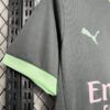 Camiseta AC Milan Tercera Equipacion 2024-2025 puño derecho