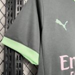 Camiseta AC Milan Tercera Equipacion 2024-2025 puño derecho