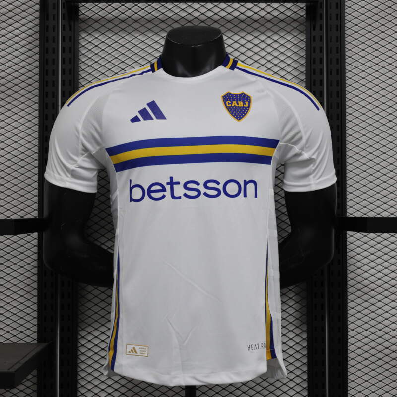 Camiseta Boca Juniors Segunda Equipacion Versión Jugador 2024-2025 Camiseta Boca Juniors Segunda Equipacion Versión Jugador 2024-2025