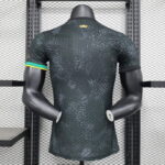 Camiseta Brasil Negro Edición Especial Versión Jugador dorsal